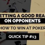 How to Win at Texas Hold’em | Reading Opponents | Poker Tip #13