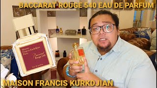 Let’s Perfume! MFK Baccarat Rouge 540 EDP