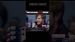 Poker player can win 500,000$ with kings #Shorts #poker