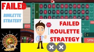 4 Corner and 1 Split Bets – Failed Roulette Strategy | Avoid