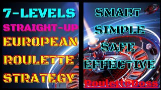 7 levels straight up roulette strategy | Roulette Boss