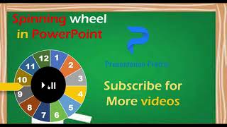 Animation Random Picker Wheel in PowerPoint