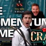 Amazing Session on THE MOMENTUM GAME (Craps Live)