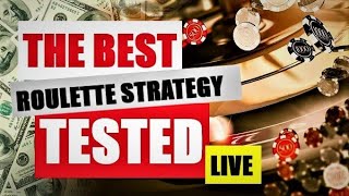 TESTING The BEST ROULETTE STRATEGY Ever | Small Bankroll | Live Dealer Online Roulette Session