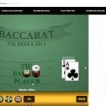 Baccarat Wining Strategy with M.M.