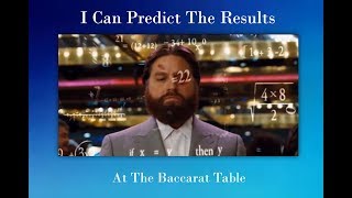 I can predict the results at the Baccarat table