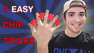 How to do 3 EASY Poker Chip Tricks | 2021