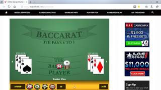 Baccarat Chi 3 Videos Money Management Wining Strategy .. 4/26/18