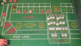 Craps Strategy #4, My Way Advance Strategy, Play the Numbers and Hardways, Pass and Dont Pass
