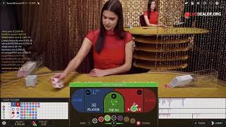 Live speed baccarat with Kristine