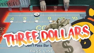 THREE DOLLAR CRAPS BASIC – How to Play & How to Press