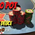 HUGE POT w/ Seven Deuce vs Guy who HATES OUR GUTS!! Poker Vlog 56