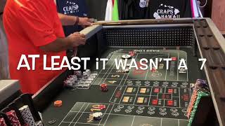 Craps Hawaii — L👀K the EZ $75 is on a DIET a FIT for a LOW ROLLER (Session 1 of 3)