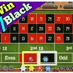 RED/BLACK Complete Strategy to Roulette Win – best roulette strategy – roulette strategy to win