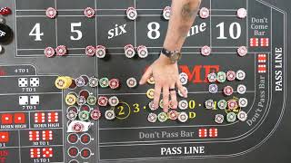 Best craps strategies!  Episode 4, All 3 Strategies Side by Side