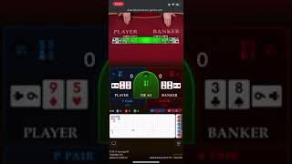 Baccarat strategy Day 2 – Winning 3 units per day