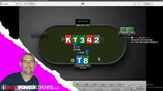 Playing 2nd pair weak kicker | Spin & Go Poker Strategy Video with coach Paul