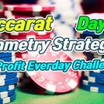 Baccarat Symmetry Strategy | 10% Profit Everyday Challenge – Day 1