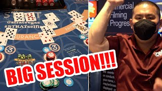 WOW!! WIN!!! – LIVE BLACKJACKAT STRAT LAS VEGAS #2