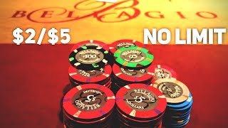 $2/$5 No Limit Texas Hold’em at The Bellagio!