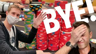 HEARTBREAK AT BRAD OWEN’S TABLE!! Texas Holdem Poker Vlog 72