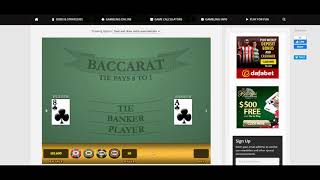 Banker-Only Paroli Baccarat Strategy Turning $10,000 into $23,900 Within 2 Minutes