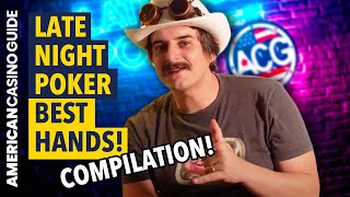 Late Night Poker: CRAZY Poker Hands! – Watch & Learn