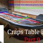 Craps Table Build Part 9: Final Table Dimensions.