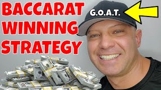 Winning Baccarat Strategy- Christopher Mitchell Explains While Playing Live Online Baccarat.