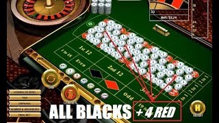 BEST ROULETTE STRATEGY TO WIN: All Blacks + 4 Red (the 4 magic red numbers)