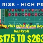 Crazzy Roulette Strategy to Win | High Risk High Profit | Win Roulette Always 2020