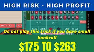 Crazzy Roulette Strategy to Win | High Risk High Profit | Win Roulette Always 2020