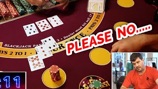 🔥 BIG RISK BUT….🔥10 Minute Blackjack Challenge – WIN BIG or BUST #103