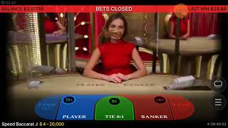 Baccarat 11: MF Bet Placement Strategy