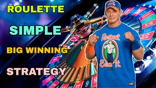 Roulette Simple & Big Winning Strategy | Roulette strategy to win | Roulette Guaranteed Strategy