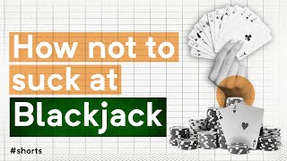 How Not To Suck At Blackjack (Mistakes To Avoid) | #shorts