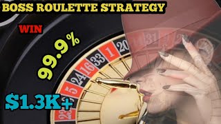 The Big Boss Roulette Strategy | Roulette strategy to win | Roulette