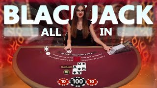 INSANE RISKY BLACKJACK STRATEGY! (DUELBITS)