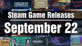 New Steam Games – Wednesday September 22 2021