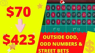 Roulette Win By Odd Numbers | Best Roulette Strategy to Win 2020 | Winning Roulette Every Spin