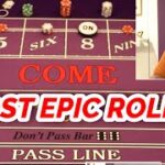 🔥 MOST EPIC ROLL 🔥 30 Roll Craps Challenge – WIN BIG or BUST #68