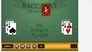 Baccarat Strategy Bonus Video #2