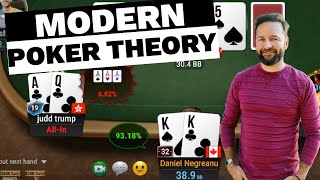 How to Use MODERN POKER THEORY – $25,000 Buy-in Super High Roller!