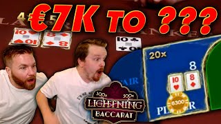 BIG PROFIT Lightning Baccarat Session