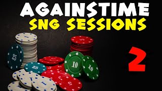 SNG Coach Againstime 6-Tables $10-$20 SNGs With Poker Strategy Commentary