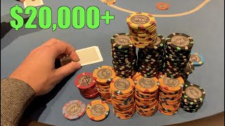 I Play BIGGEST STAKES And BIGGEST POTS Of My Life!! Must See!! Poker Vlog Ep 173