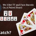 Poker Strategy: We 3 Bet TT and Face Barrels On A Paired Board