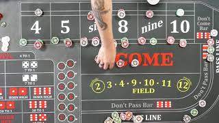 Great Craps Strategy?  A real roll, fan submitted, how would the top strategies fare?