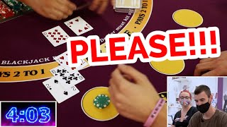 🔥 ANOTHER ONE 🔥10 Minute Blackjack Challenge – WIN BIG or BUST #108