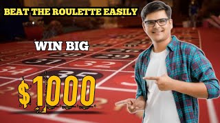 Beat The Roulette Easily 🤷| Roulette strategy | Russian roulette | Roulette game